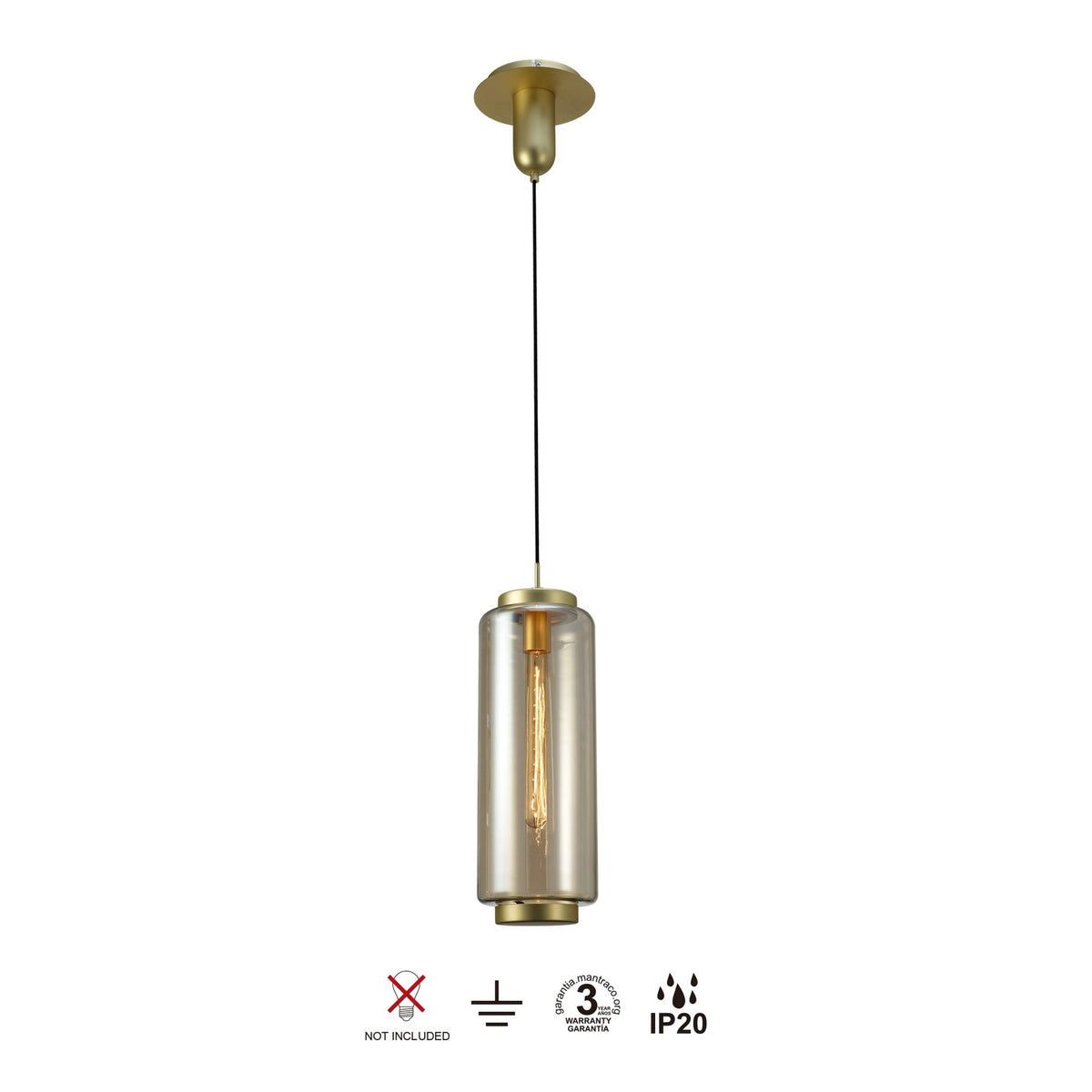 LAMPA WISZĄCA JARRAS OD MANTRA 6198