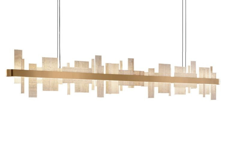 LAMPA WISZĄCA HONICE ZŁOTY od MASIERO