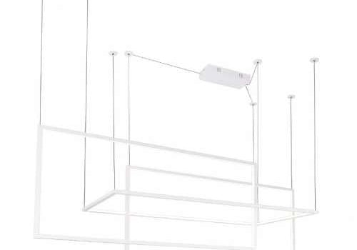 LAMPA  GEOMETRIC BIAŁY OD MAXLIGHT P0272