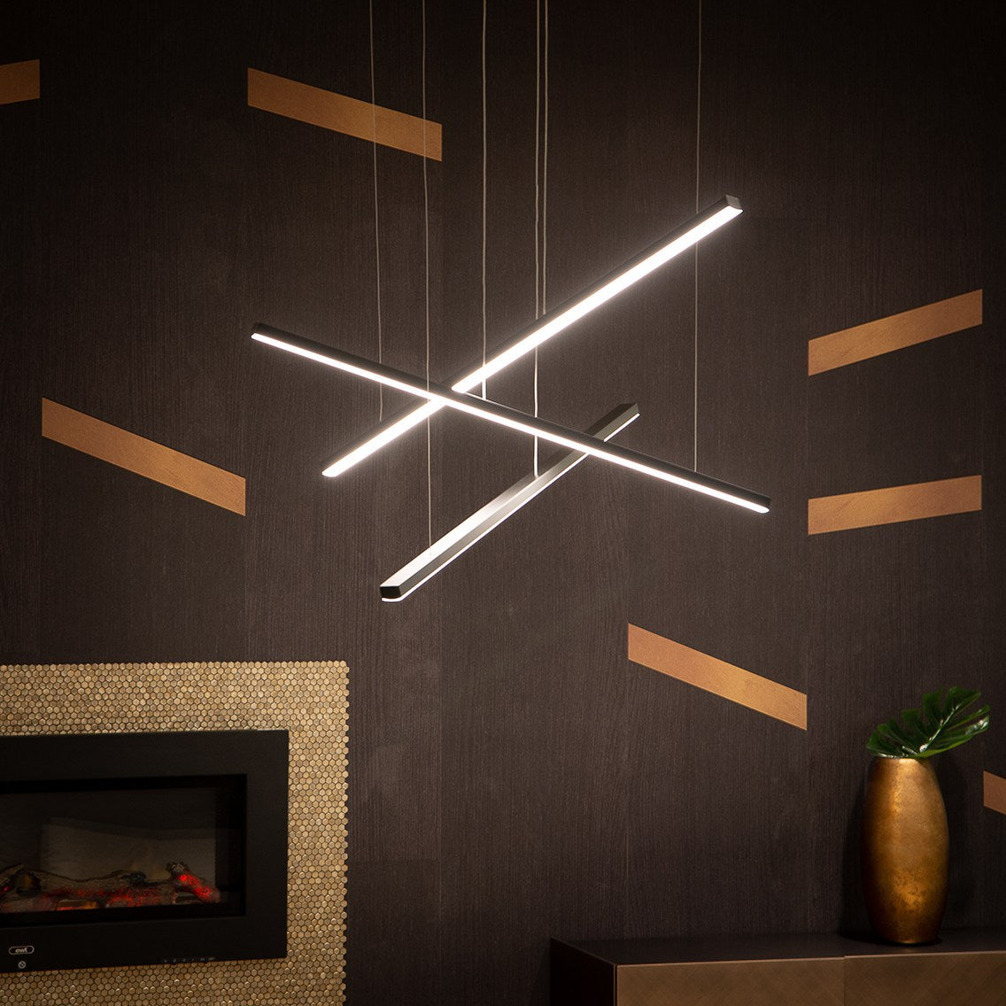 LAMPA  TRIO CZARNY OD MAXLIGHT P0311