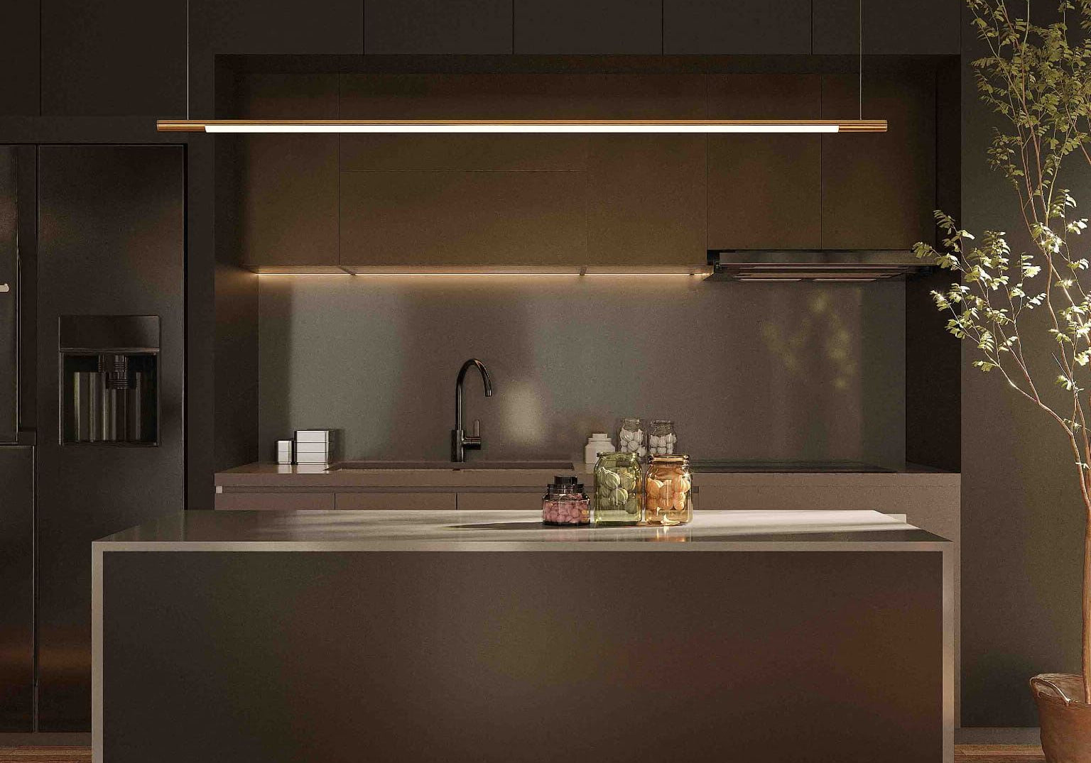 LAMPA  ORGANIC HO ZŁOTY OD MAXLIGHT P0360