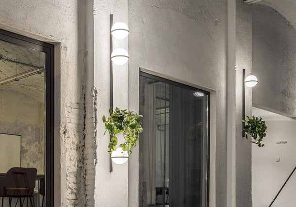 LAMPA WISZĄCA PALMA CZARNY od VIBIA