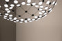LAMPA WISZĄCA MESH CZARNY od LUCEPLAN