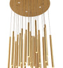 LAMPA  ORGANIC ZŁOTY OD MAXLIGHT P0242D