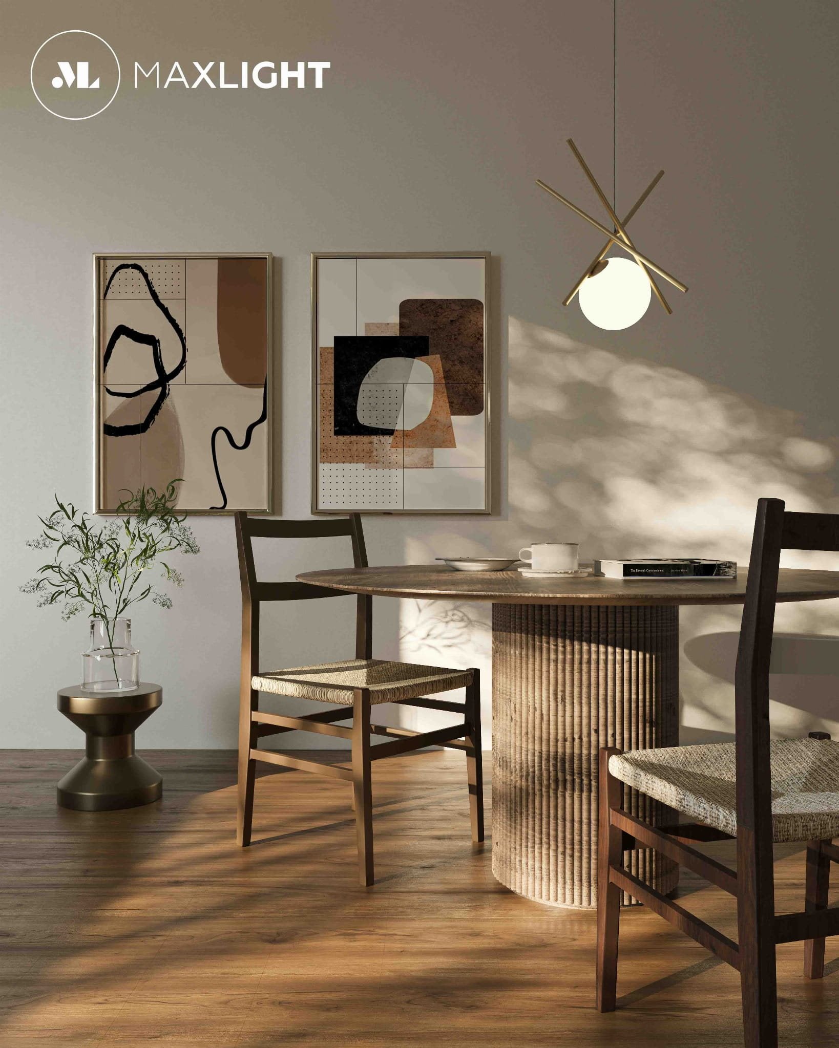 LAMPA  XENA MOSIĘŻNY OD MAXLIGHT P0403