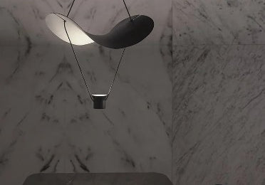 LAMPA WISZĄCA VOLLEE CZARNY od MASIERO
