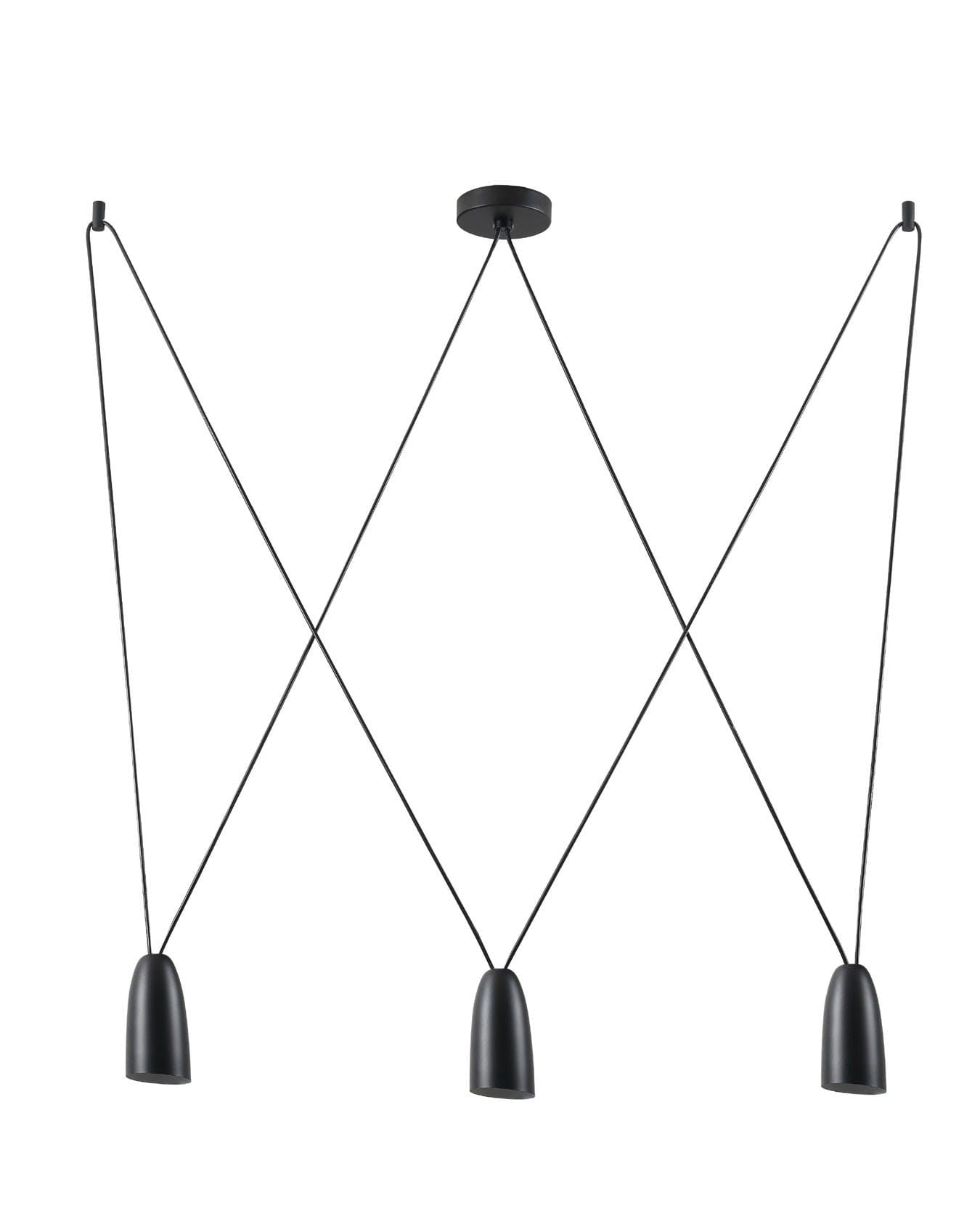 LAMPA  SISTEMA CZARNY OD MAXLIGHT P0399