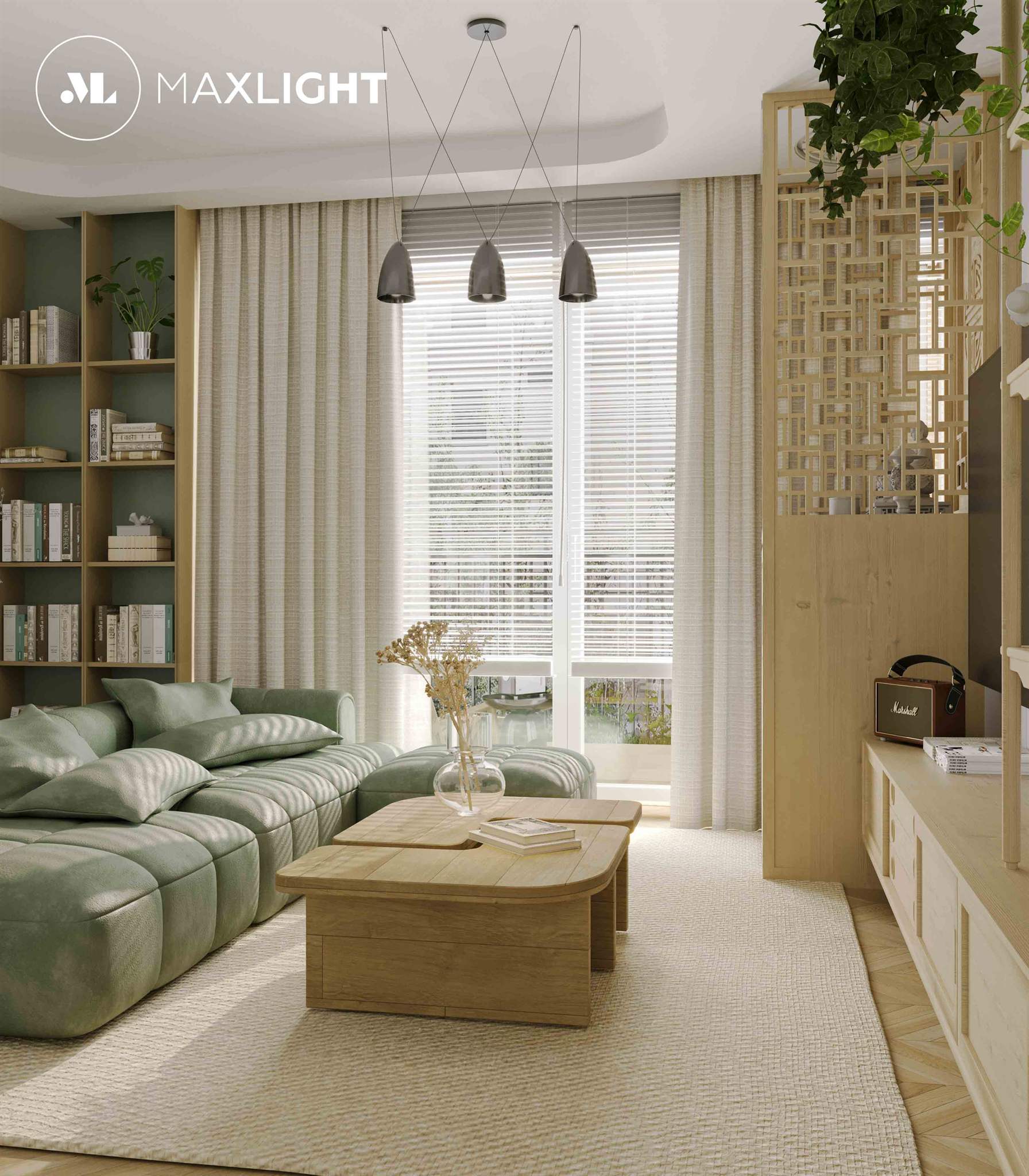 LAMPA  SISTEMA CZARNY OD MAXLIGHT P0399