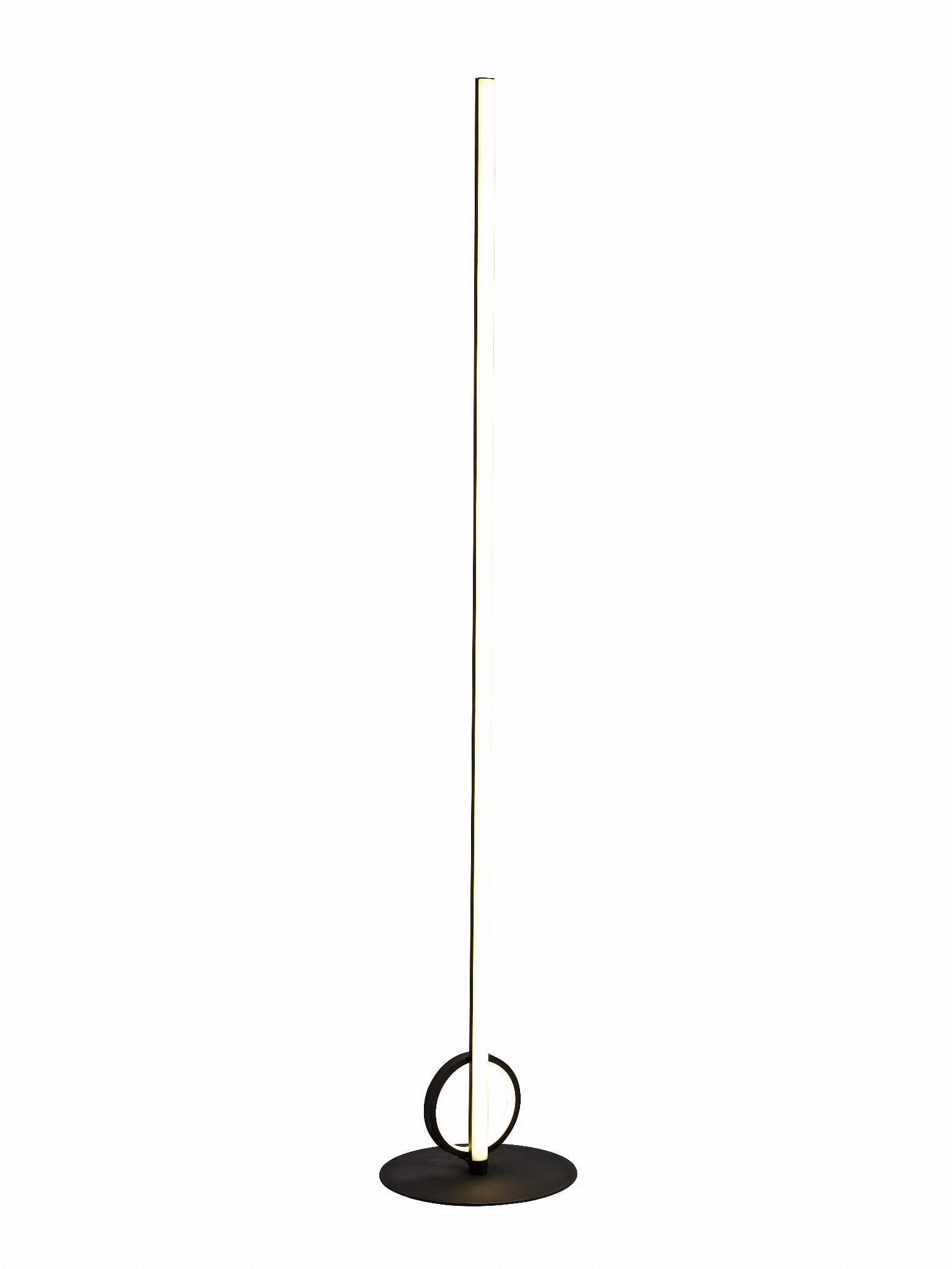 LAMPA PODŁOGOWA KITESURF 7146 CZARNY od MANTRA