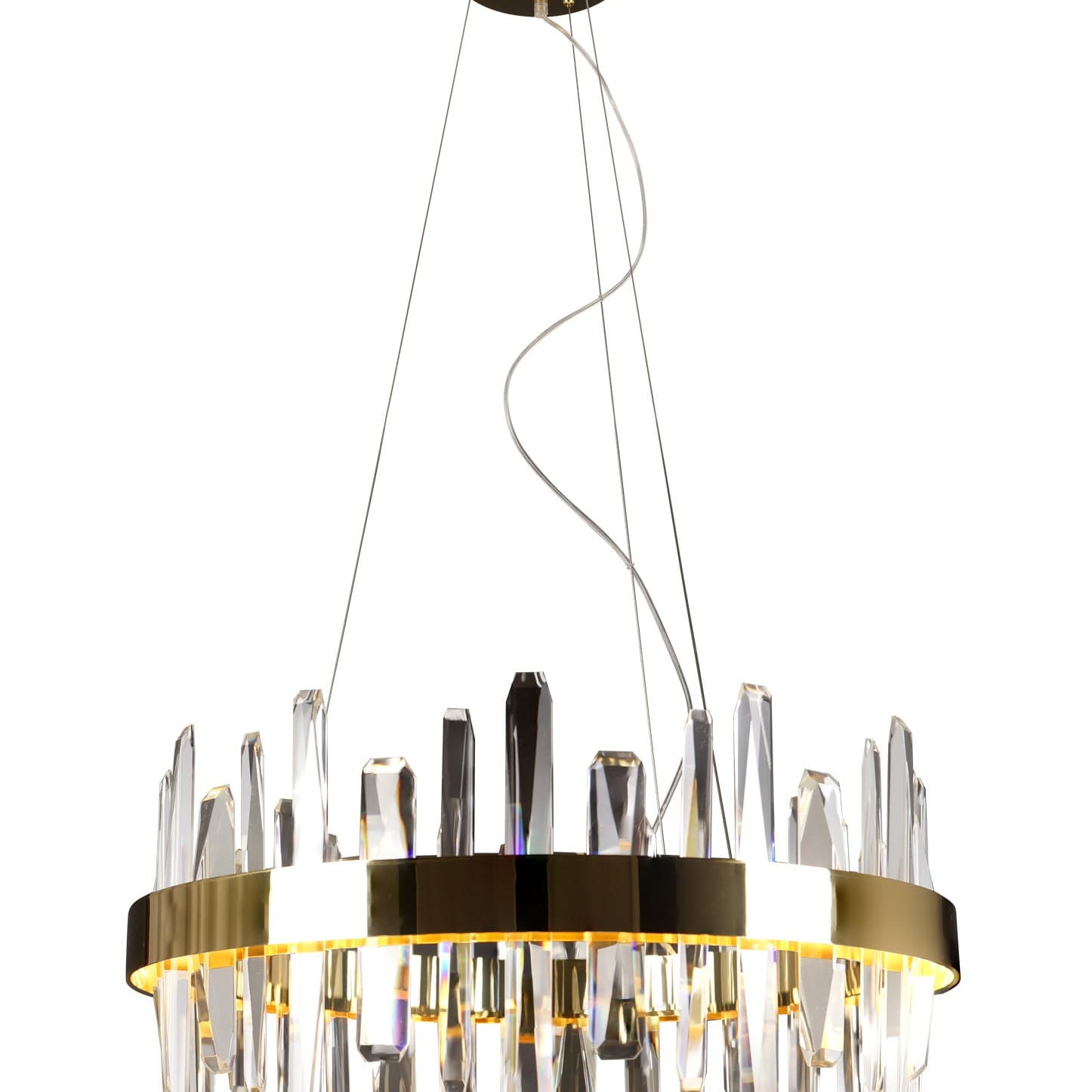 LAMPA  PRINCE ZŁOTY OD MAXLIGHT P0421