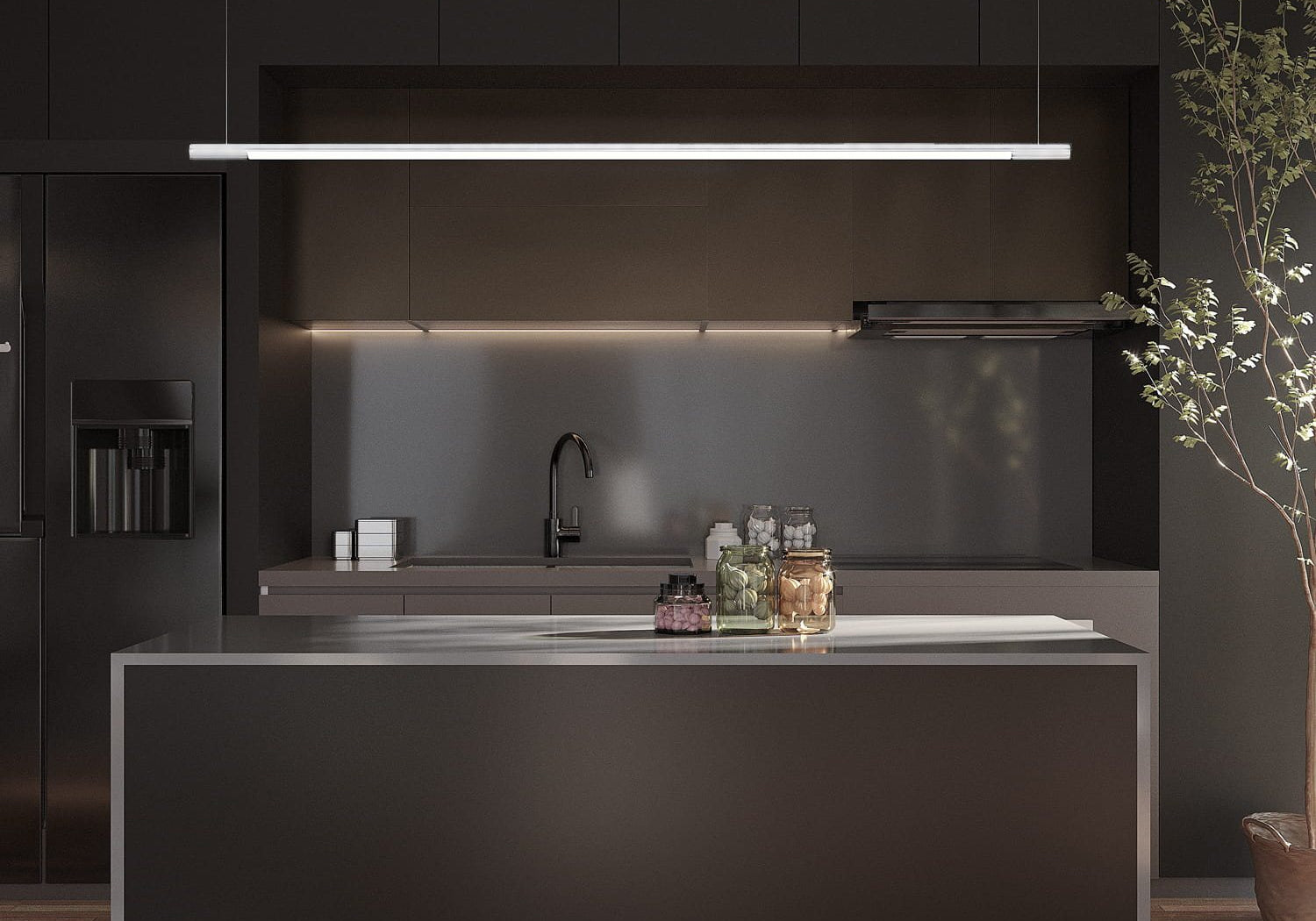 LAMPA  ORGANIC HO BIAŁY OD MAXLIGHT P0357D