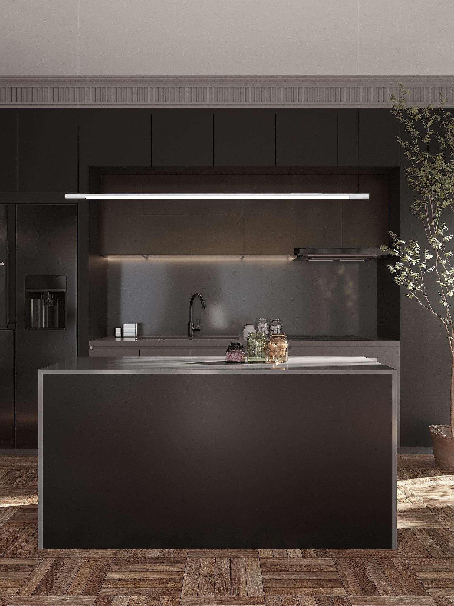 LAMPA  ORGANIC HO BIAŁY OD MAXLIGHT P0357D