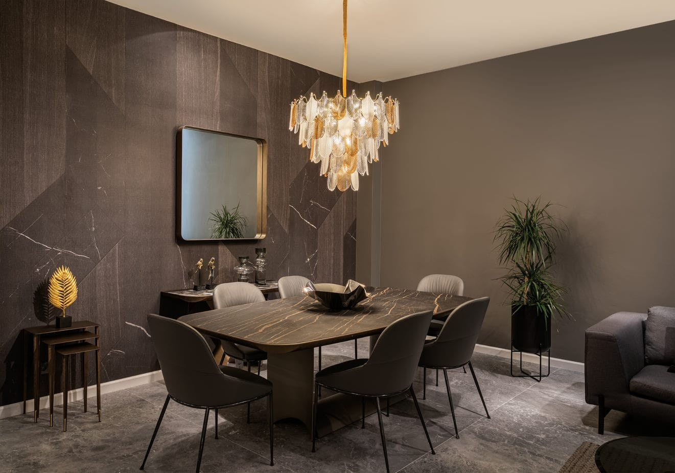LAMPA  ARWENA ZŁOTY OD MAXLIGHT P0417