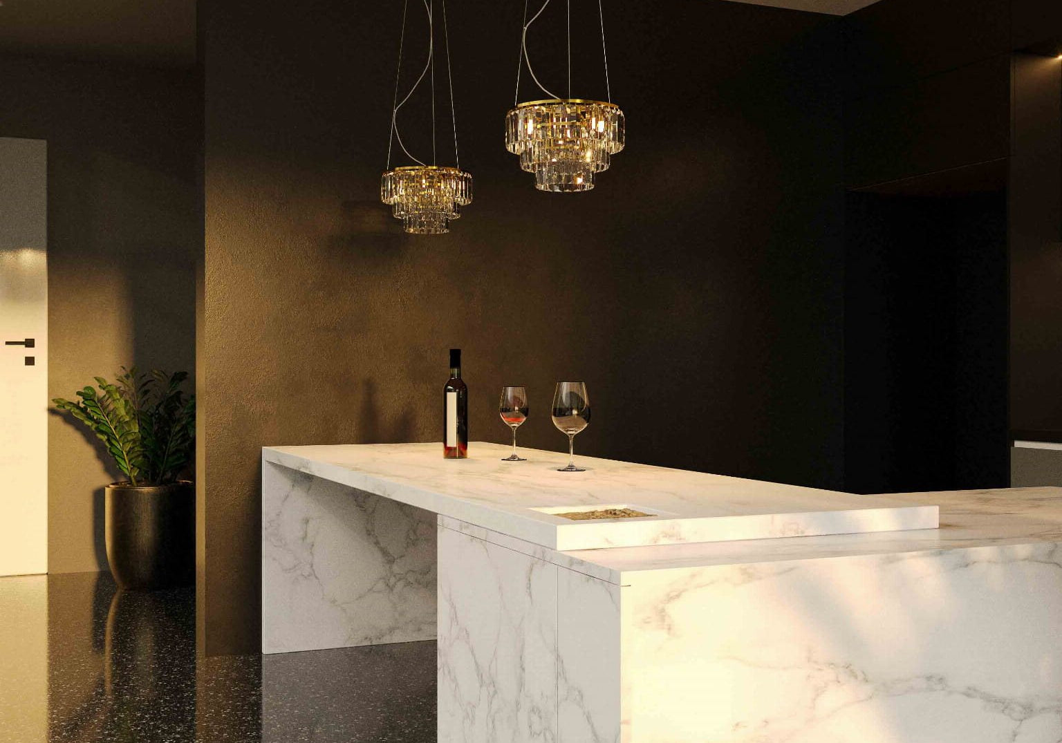 LAMPA  MONACO ZŁOTY OD MAXLIGHT P0423