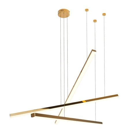 LAMPA  TRIO ZŁOTY OD MAXLIGHT P0426D