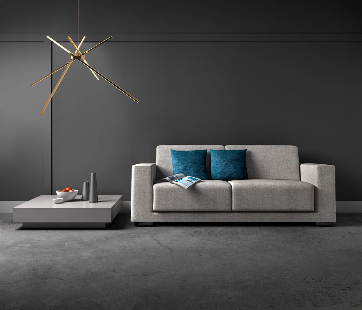 LAMPA  SPIDER ZŁOTY OD MAXLIGHT P0457