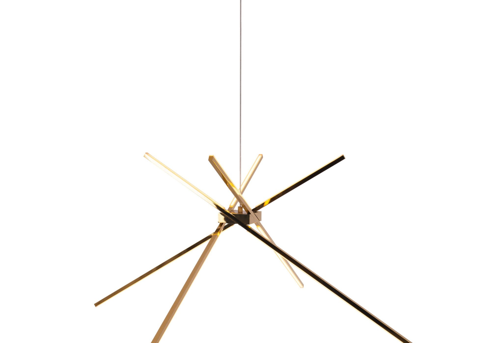 LAMPA  SPIDER ZŁOTY OD MAXLIGHT P0457