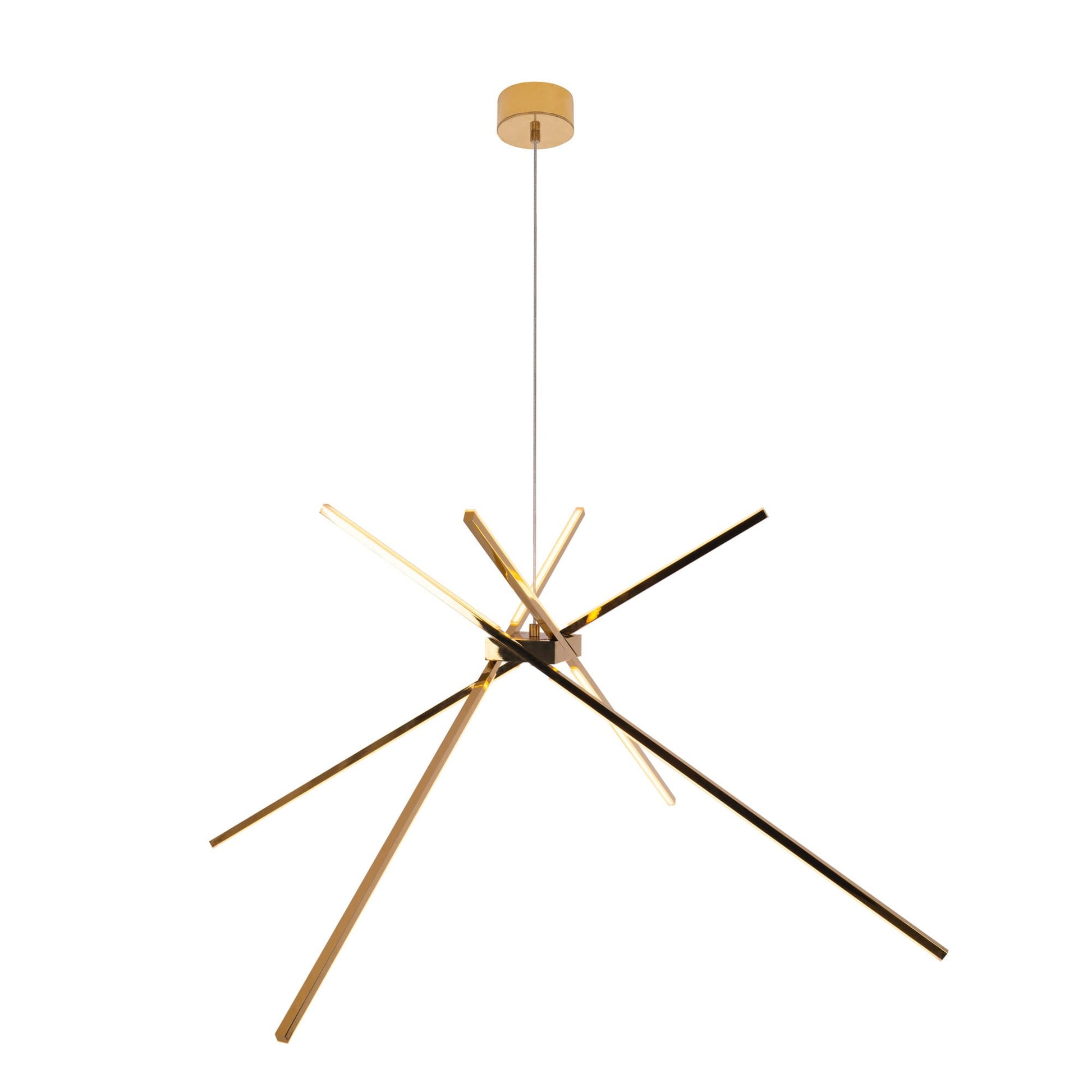 LAMPA  SPIDER ZŁOTY OD MAXLIGHT P0457