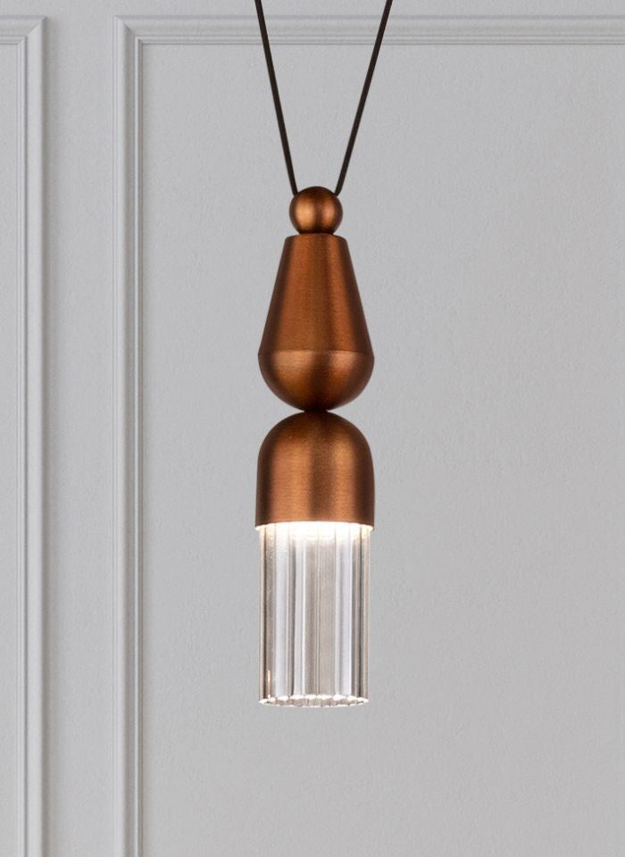 LAMPA WISZĄCA NAPPE N7 MIEDZIANY od MASIERO