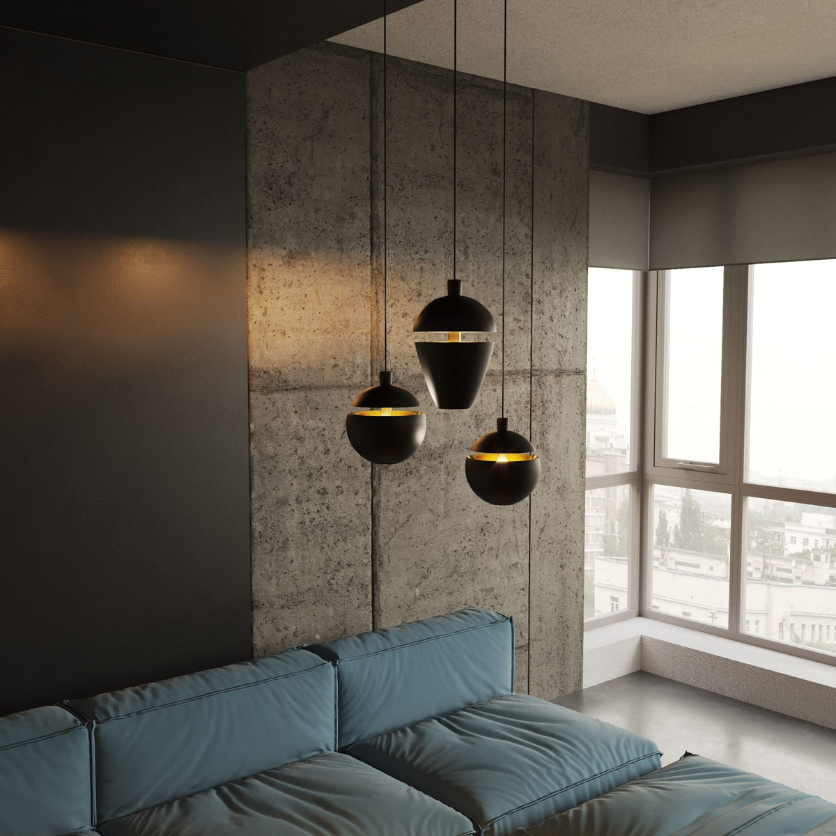 LAMPA  COMETSHINE CZARNY OD MAXLIGHT P0471