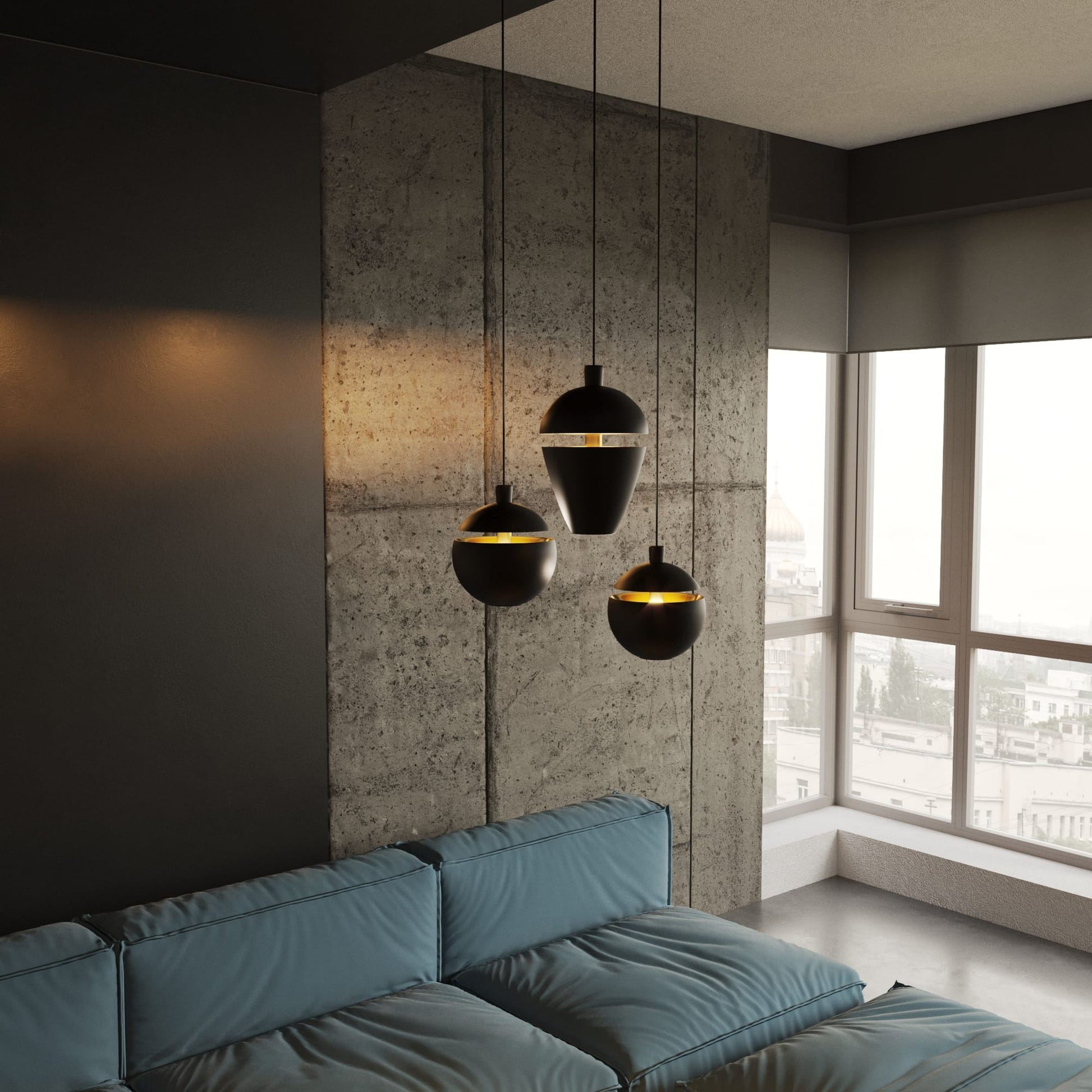 LAMPA  COMETSHINE CZARNY OD MAXLIGHT P0471