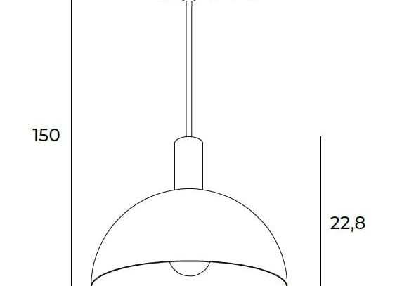 LAMPA  LUISANT CZARNY OD MAXLIGHT P0473