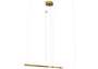 LAMPA  TRIO ZŁOTY OD MAXLIGHT P0474D
