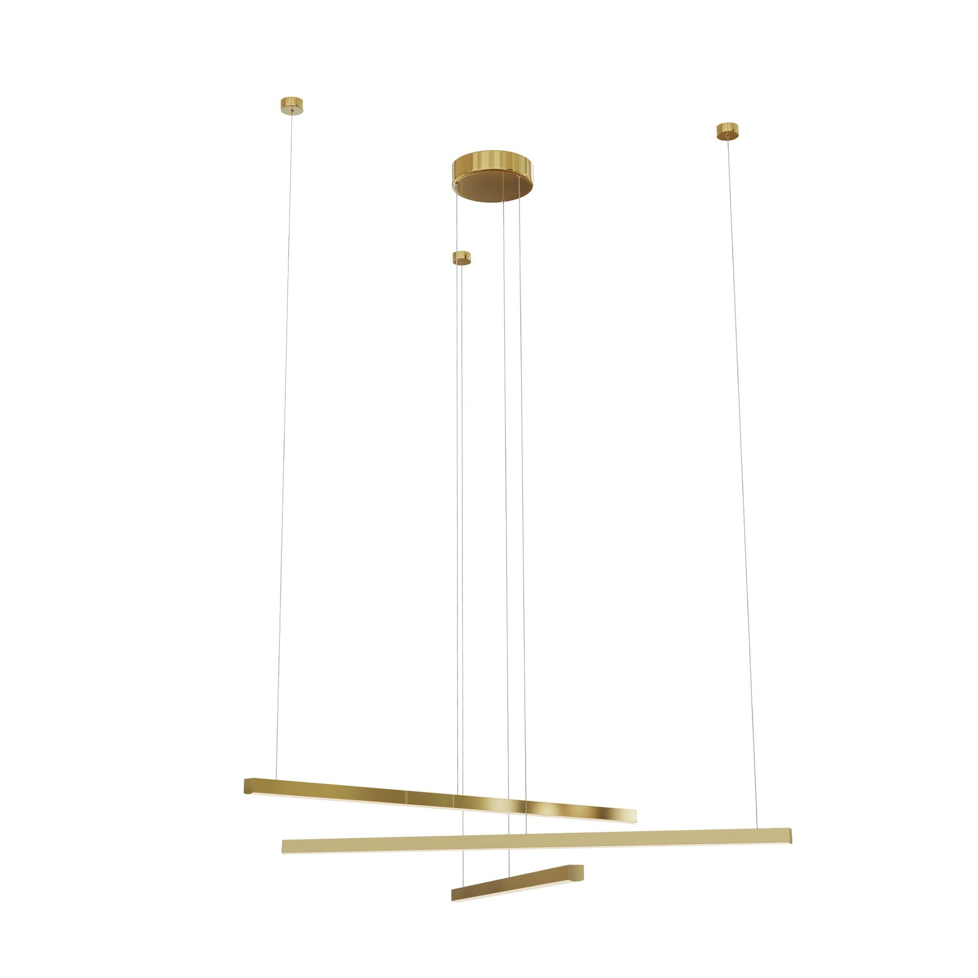 LAMPA  TRIO ZŁOTY OD MAXLIGHT P0474D