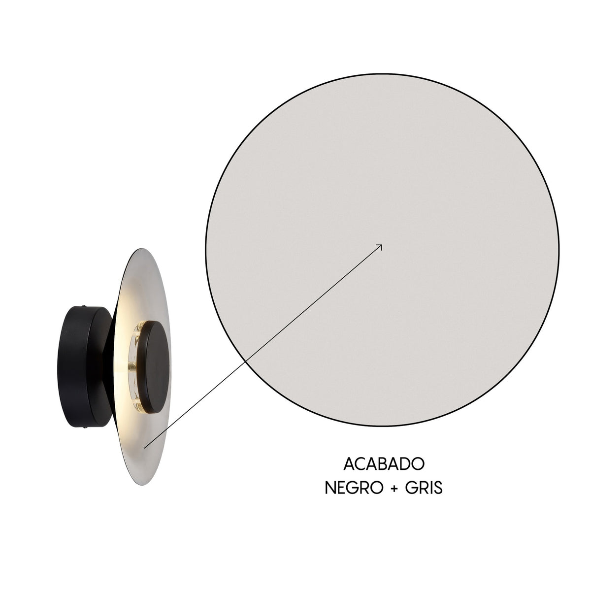 LAMPA ŚCIENNA ORION OD MANTRA 8122