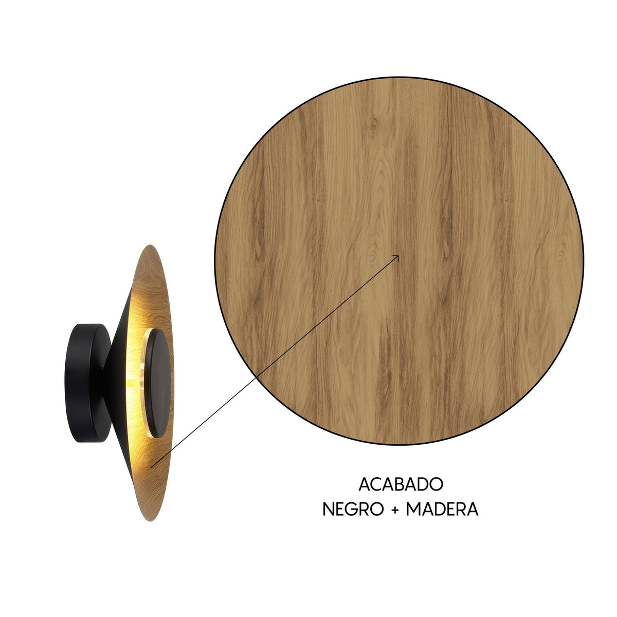 LAMPA ŚCIENNA ORION OD MANTRA 8126