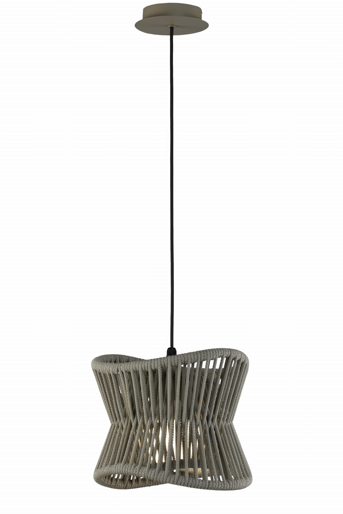 LAMPA WISZĄCA POLINESIA 7131 BRĄZOWY od MANTRA