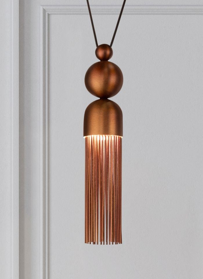 LAMPA WISZĄCA NAPPE N9 MIEDZIANY od MASIERO