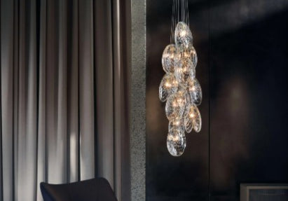 LAMPA WISZĄCA MUSSELS CLUSTER BIAŁY od BOMMA