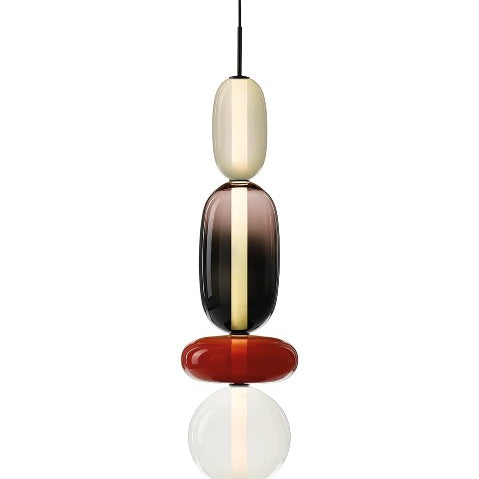 LAMPA WISZĄCA PEBBLES WIELOKOLOROWY od BOMMA