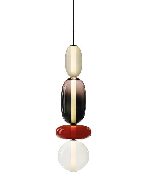 LAMPA WISZĄCA PEBBLES WIELOKOLOROWY od BOMMA