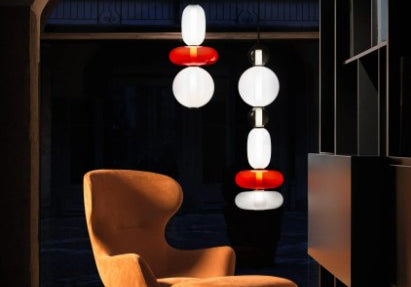 LAMPA WISZĄCA PEBBLES WIELOKOLOROWY od BOMMA