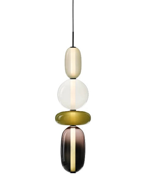 LAMPA WISZĄCA PEBBLES WIELOKOLOROWY od BOMMA