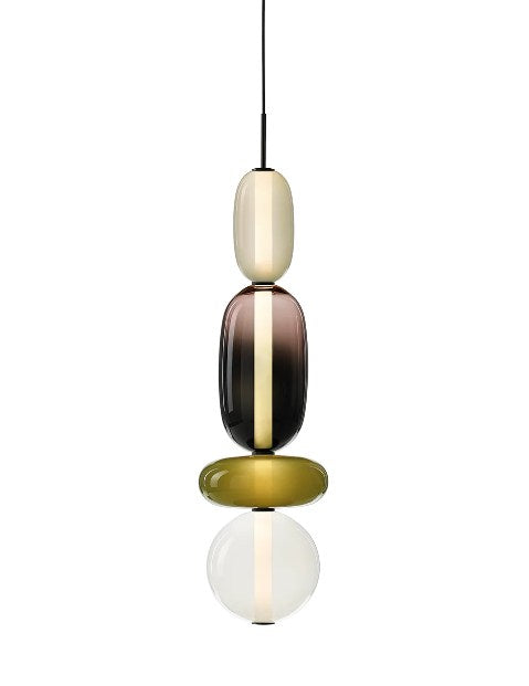 LAMPA WISZĄCA PEBBLES WIELOKOLOROWY od BOMMA