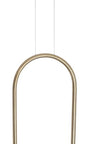 LAMPA  ENIGMA ZŁOTY OD MAXLIGHT P0514