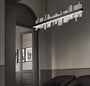 LAMPA WISZĄCA RIBBON CZARNY od MASIERO