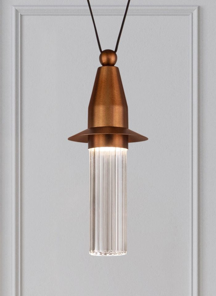 LAMPA WISZĄCA NAPPE N5 MIEDZIANY od MASIERO