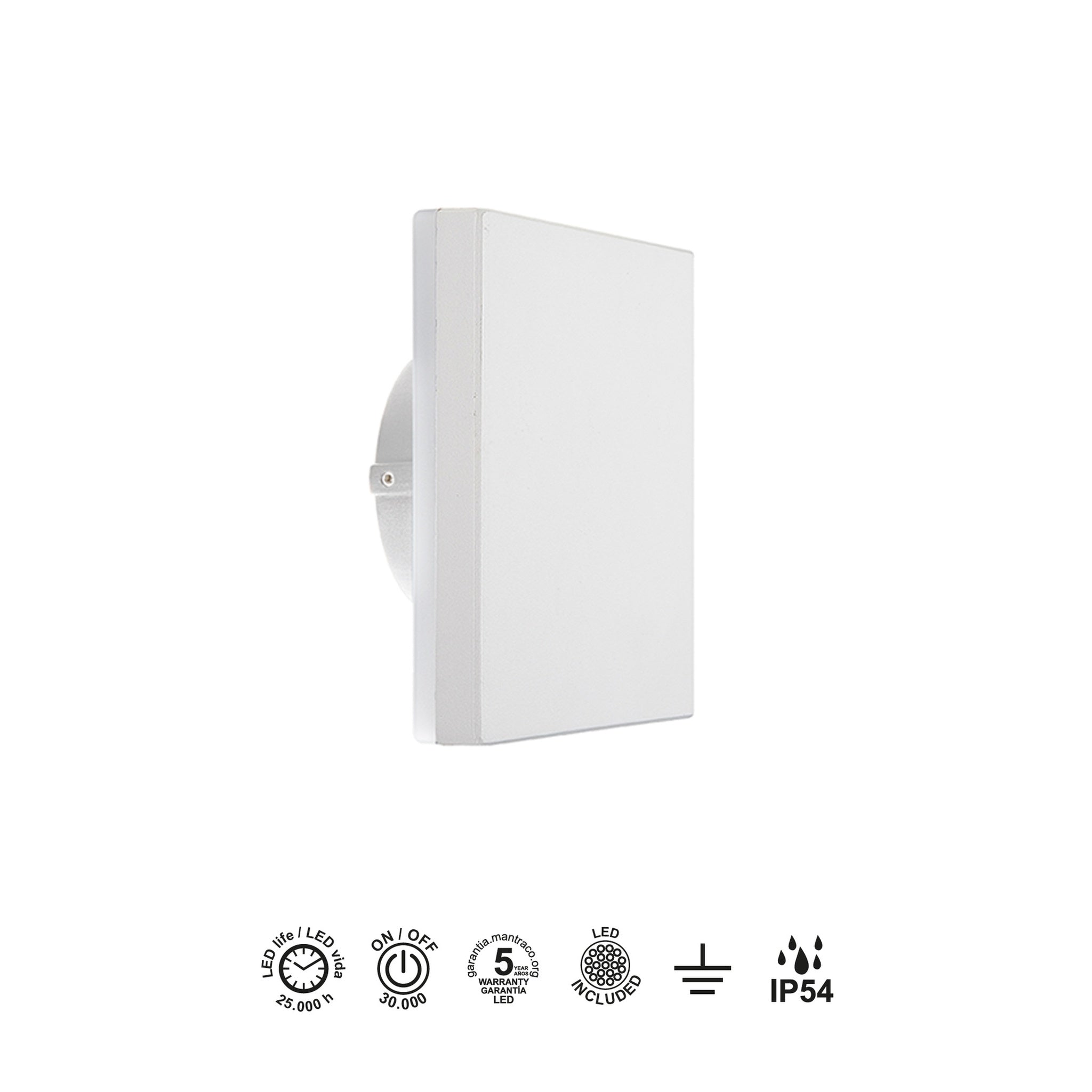 LAMPA ŚCIENNA BORA OD MANTRA 6537