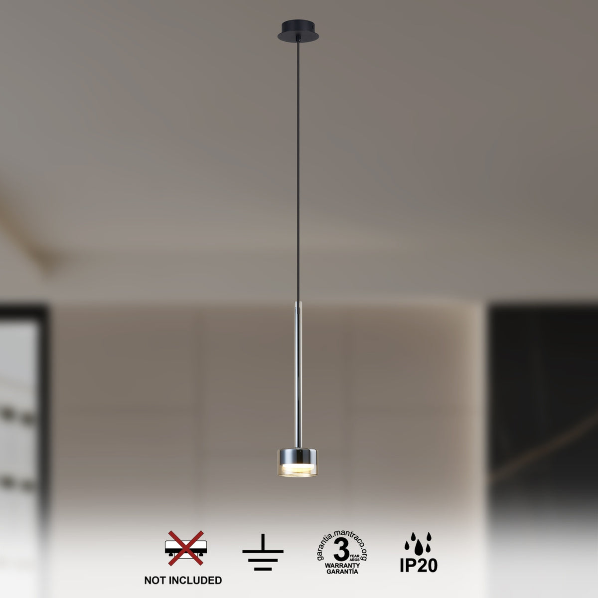 LAMPA WISZĄCA TONIC OD MANTRA 7876
