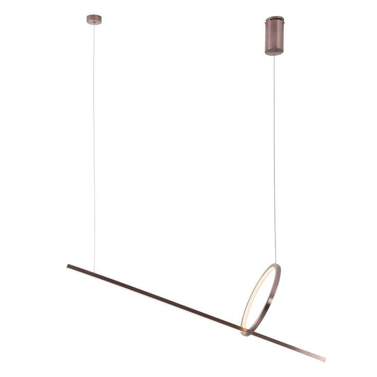 LAMPA  LOZANNA BRĄZOWY OD MAXLIGHT P0570D