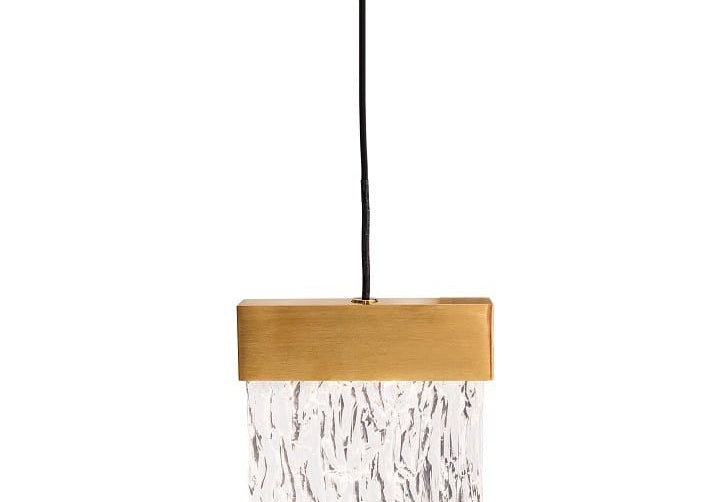 LAMPA  VETRO ZŁOTY OD MAXLIGHT P0573D