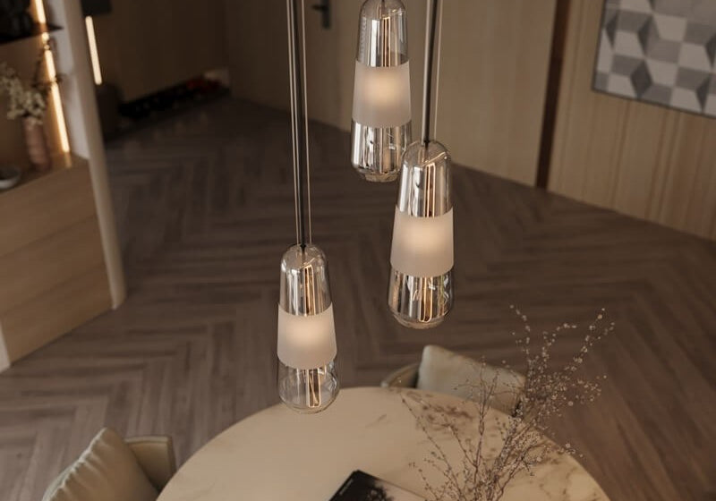 LAMPA  MAURI CZARNY OD MAXLIGHT P0590