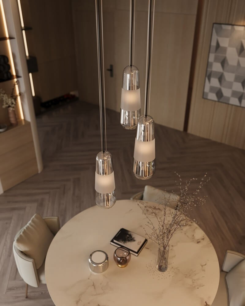 LAMPA  MAURI CZARNY OD MAXLIGHT P0590