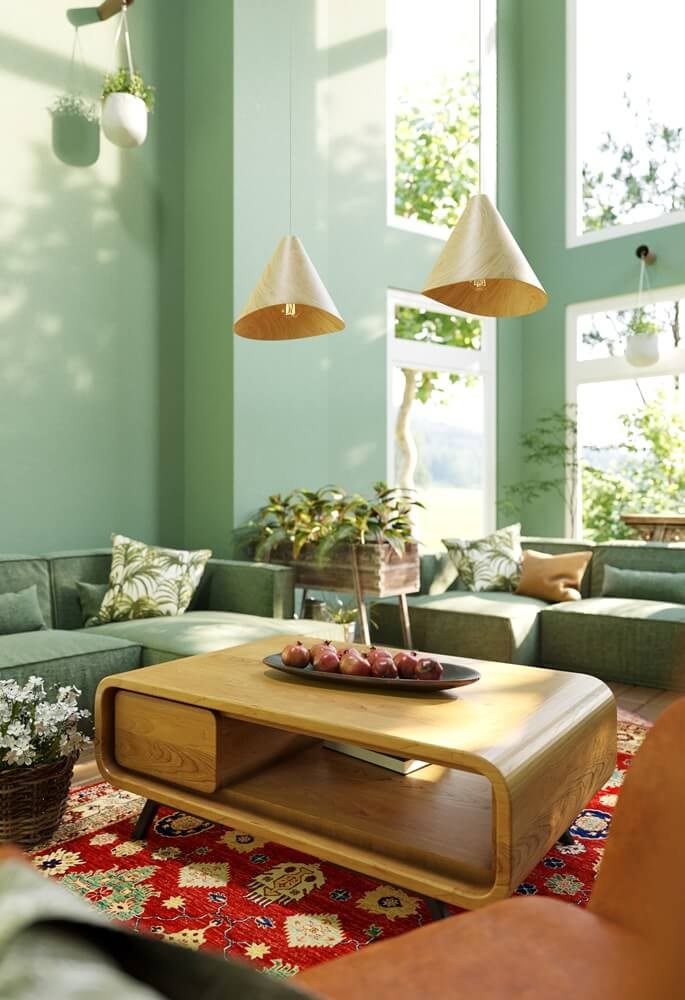 LAMPA  SAKURA BRĄZOWY OD MAXLIGHT P0547