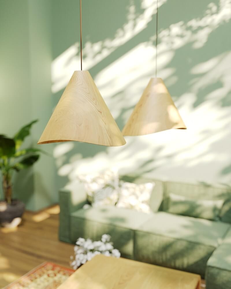 LAMPA  SAKURA BRĄZOWY OD MAXLIGHT P0547