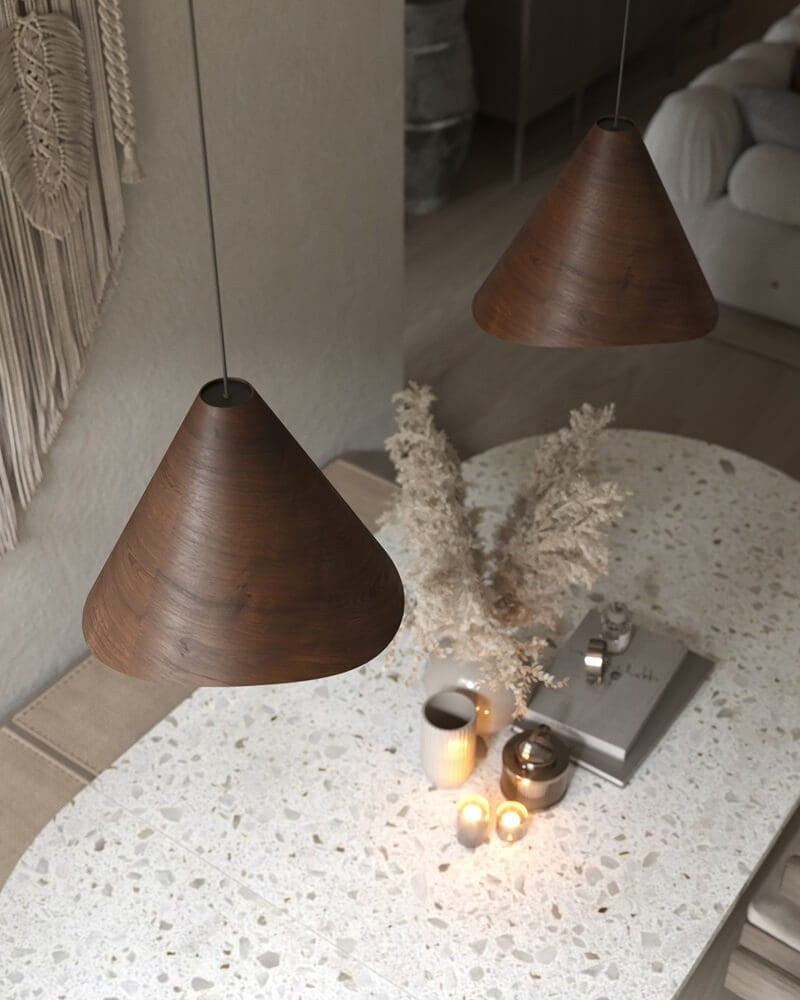 LAMPA  SAKURA BRĄZOWY OD MAXLIGHT P0548